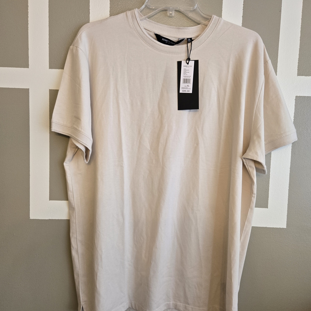 Men's Beige T-Shirt